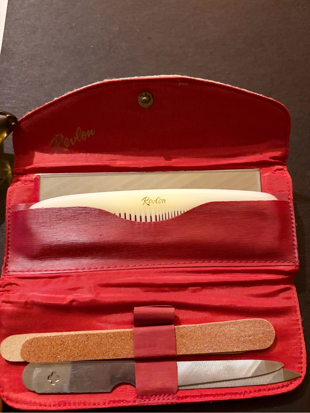 Antique Revlon Cosmetic Kit New With Papers/Warranty. Never used